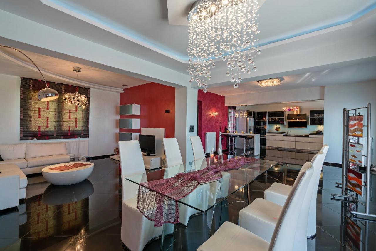 Alkistis Villa With Amazing Sea View Maroulás 外观 照片