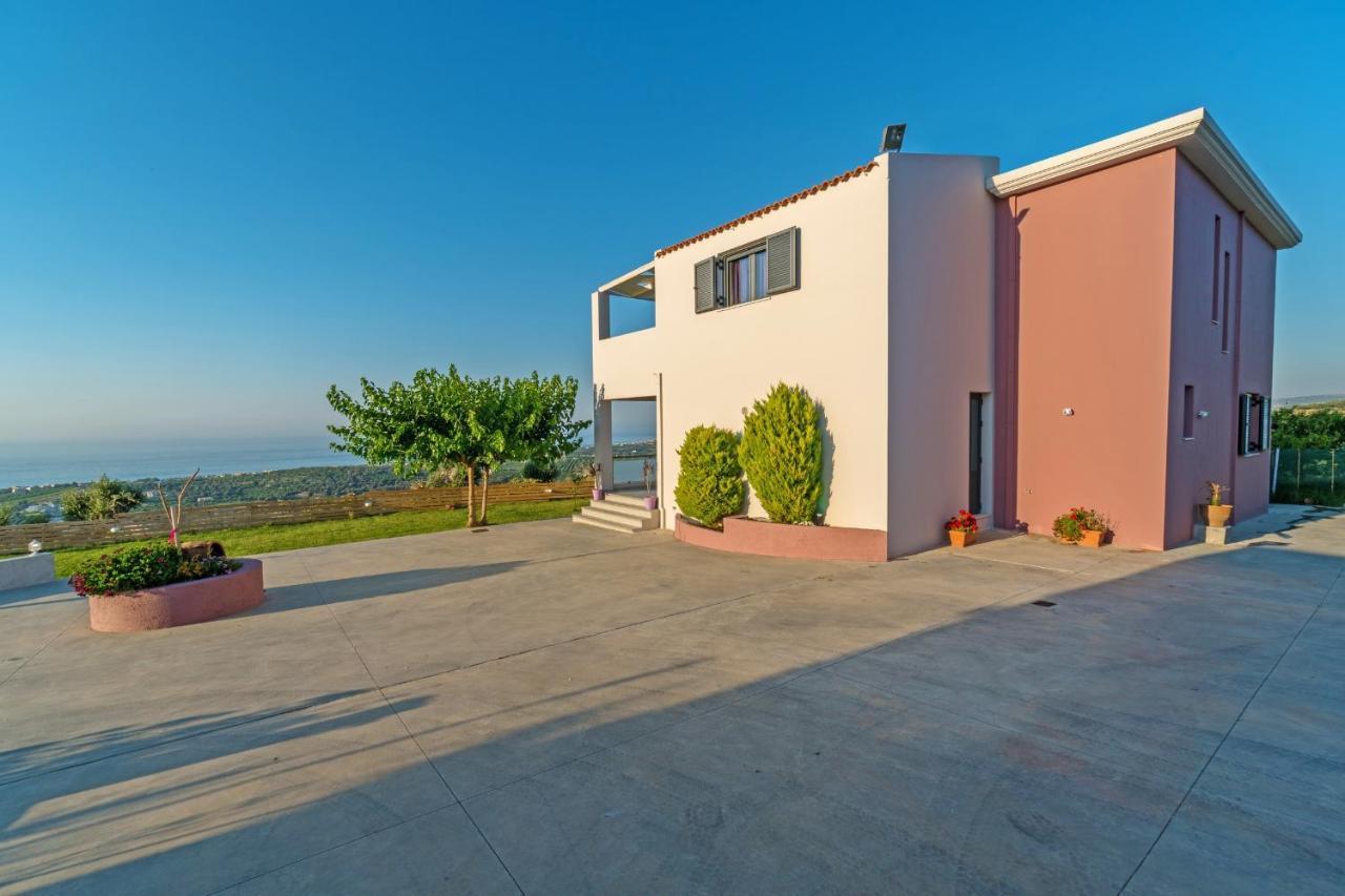 Alkistis Villa With Amazing Sea View Maroulás 外观 照片