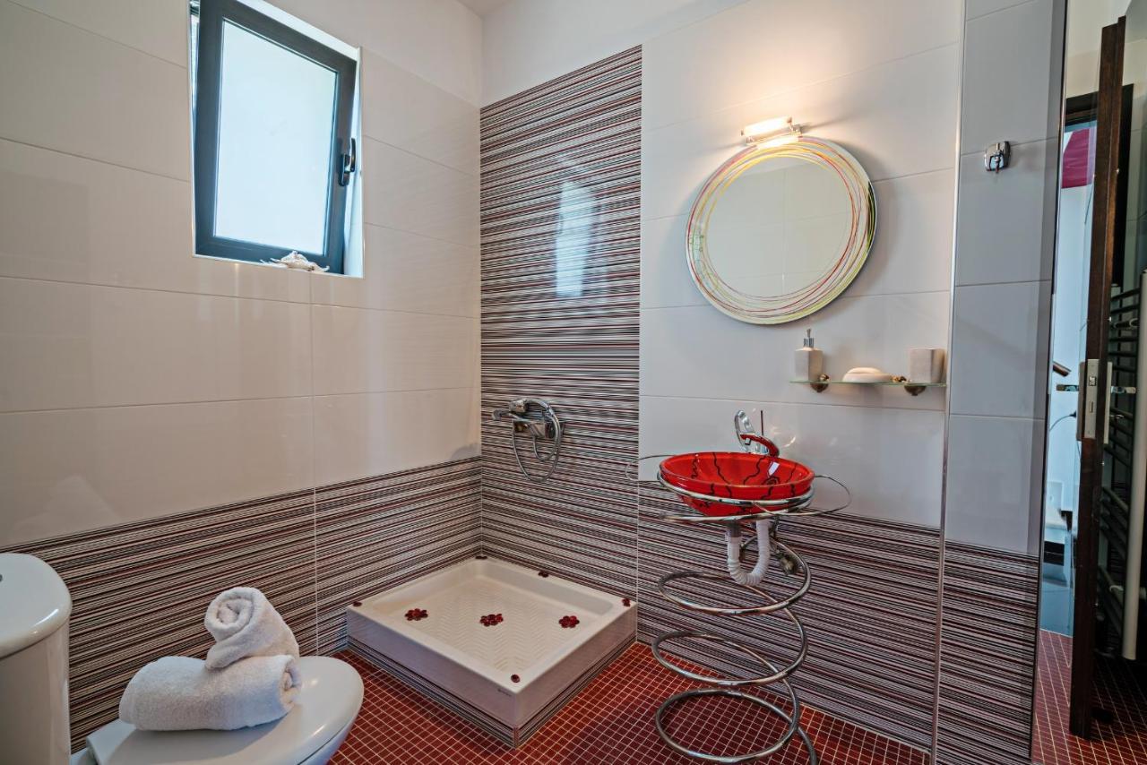 Alkistis Villa With Amazing Sea View Maroulás 外观 照片