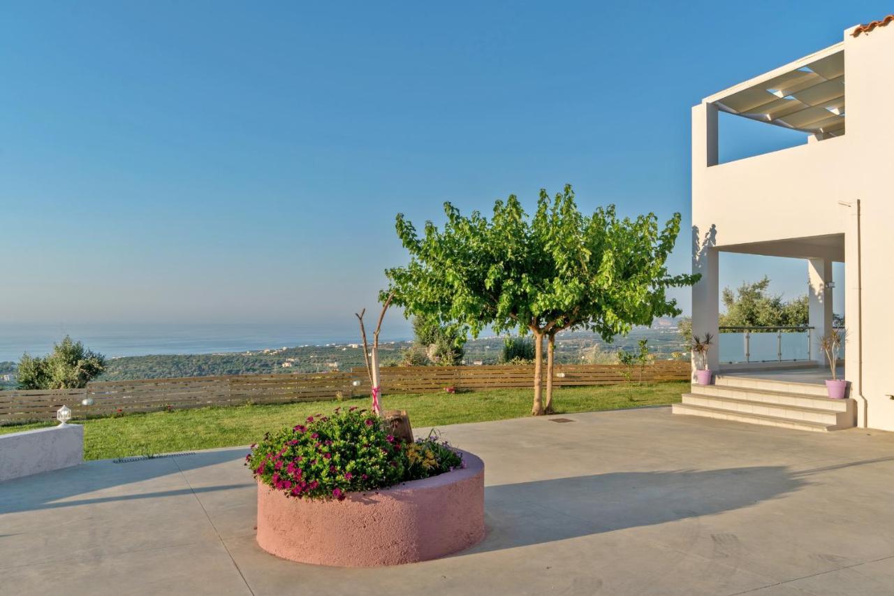 Alkistis Villa With Amazing Sea View Maroulás 外观 照片