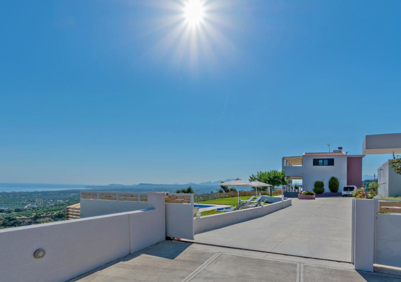 Alkistis Villa With Amazing Sea View Maroulás 外观 照片