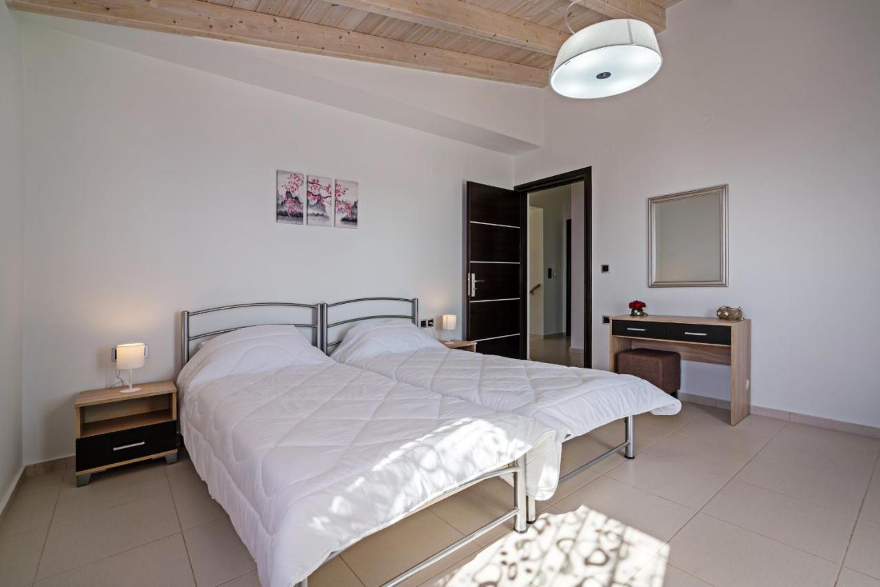 Alkistis Villa With Amazing Sea View Maroulás 外观 照片