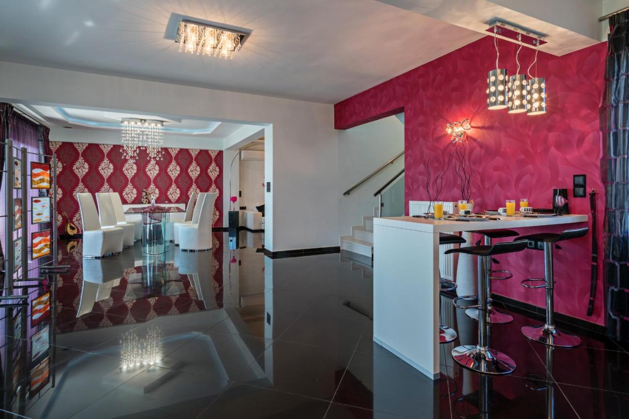 Alkistis Villa With Amazing Sea View Maroulás 外观 照片