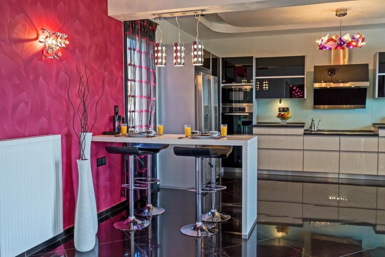 Alkistis Villa With Amazing Sea View Maroulás 外观 照片