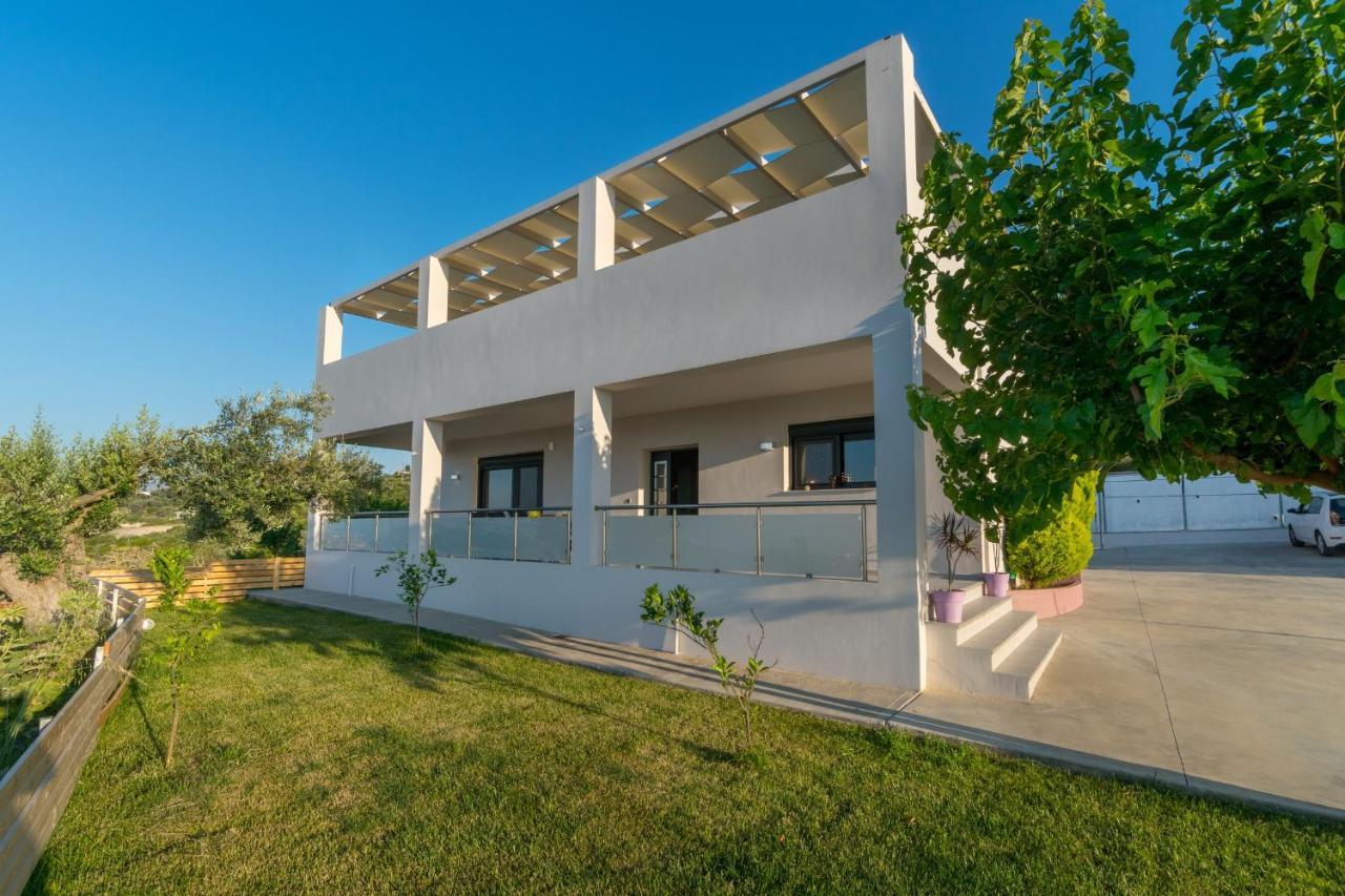 Alkistis Villa With Amazing Sea View Maroulás 外观 照片