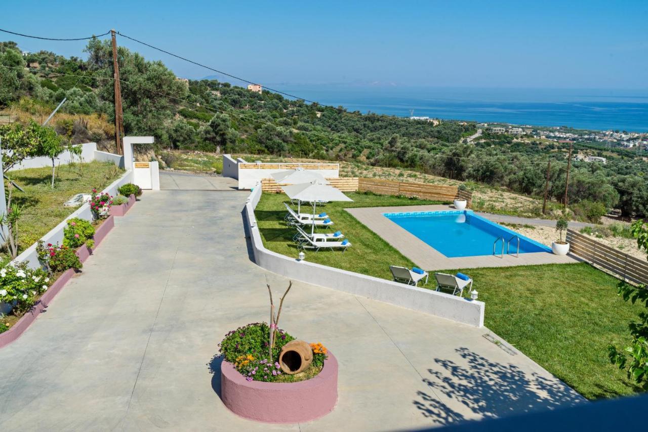 Alkistis Villa With Amazing Sea View Maroulás 外观 照片
